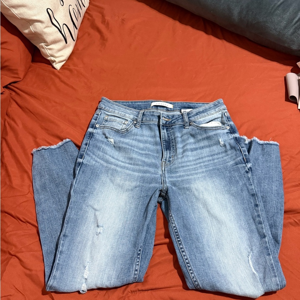 Eunina Light Blue Skinny Jeans